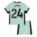Günstige Chelsea Reece James #24 Babykleidung 3rd Fussballtrikot Kinder 2023-24 Kurzarm (+ kurze hosen)